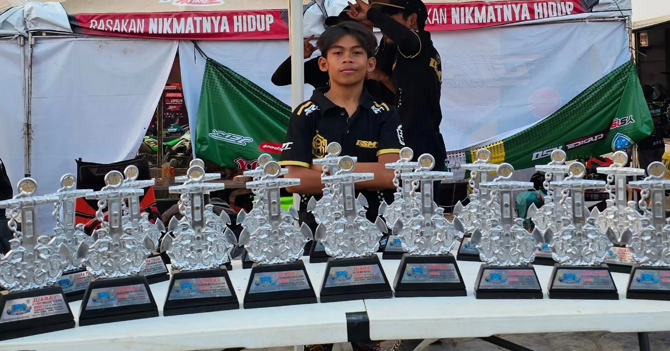 M.Athar Mendominasi Podium Pertama Grasstrack, Apa Target dan Tingkat Fokusnya?