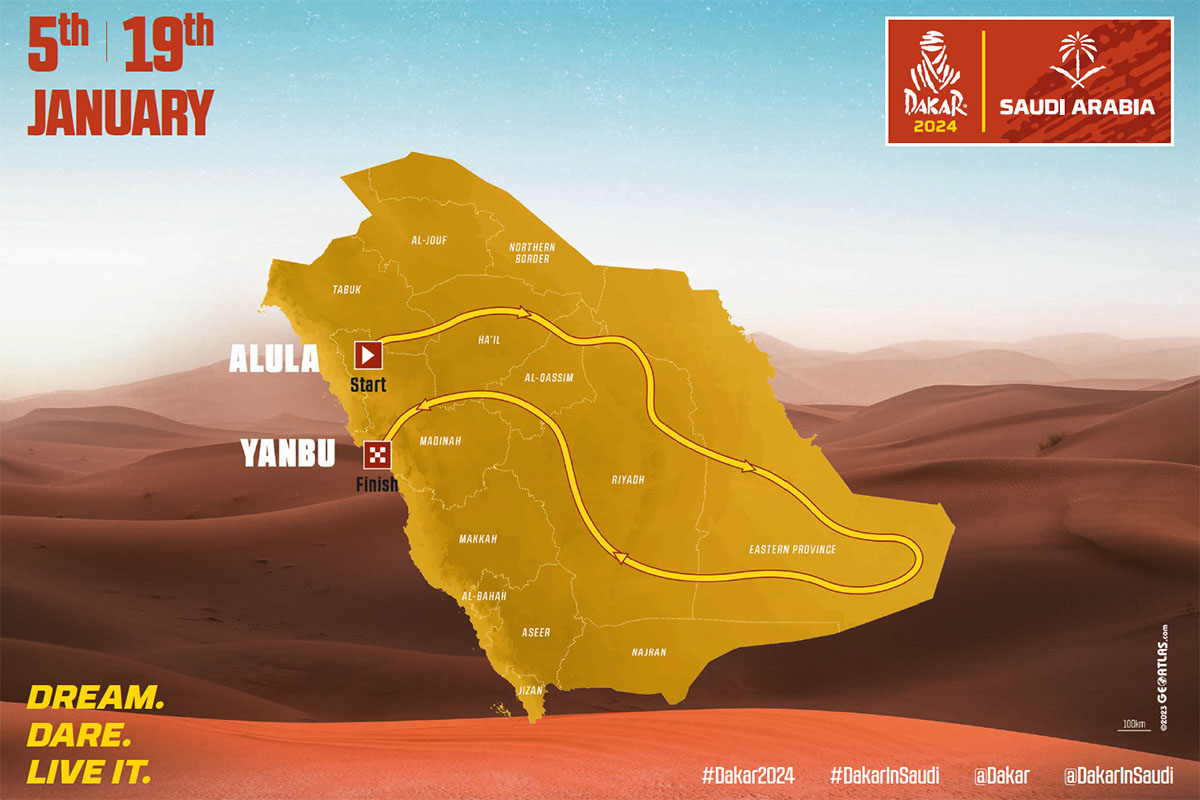 Detail Dakar 2024 Terungkap Dengan Percobaan Waktu 48 jam, Perlu Roadbook digital?