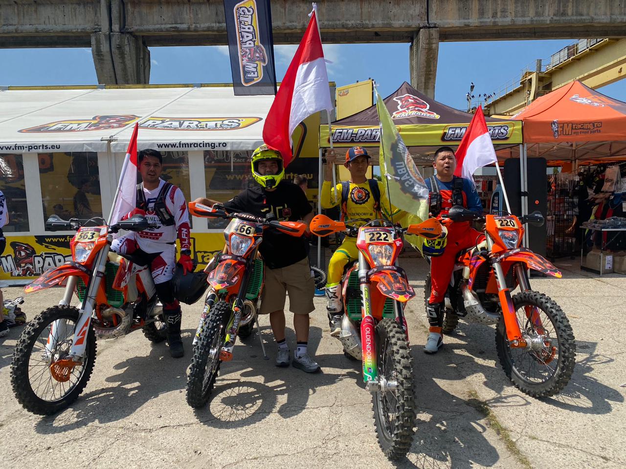 Wawan Kadri Dengan Dukungan Team Ubas Menyambut Eksistensi Perdana Kejuaraan Dunia Hard Enduro.