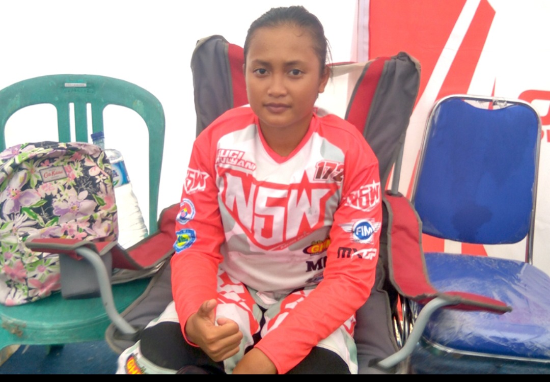 Suci Mulyani Pimpin Poin, Pastikan Juara Grasstrack Women Pertama