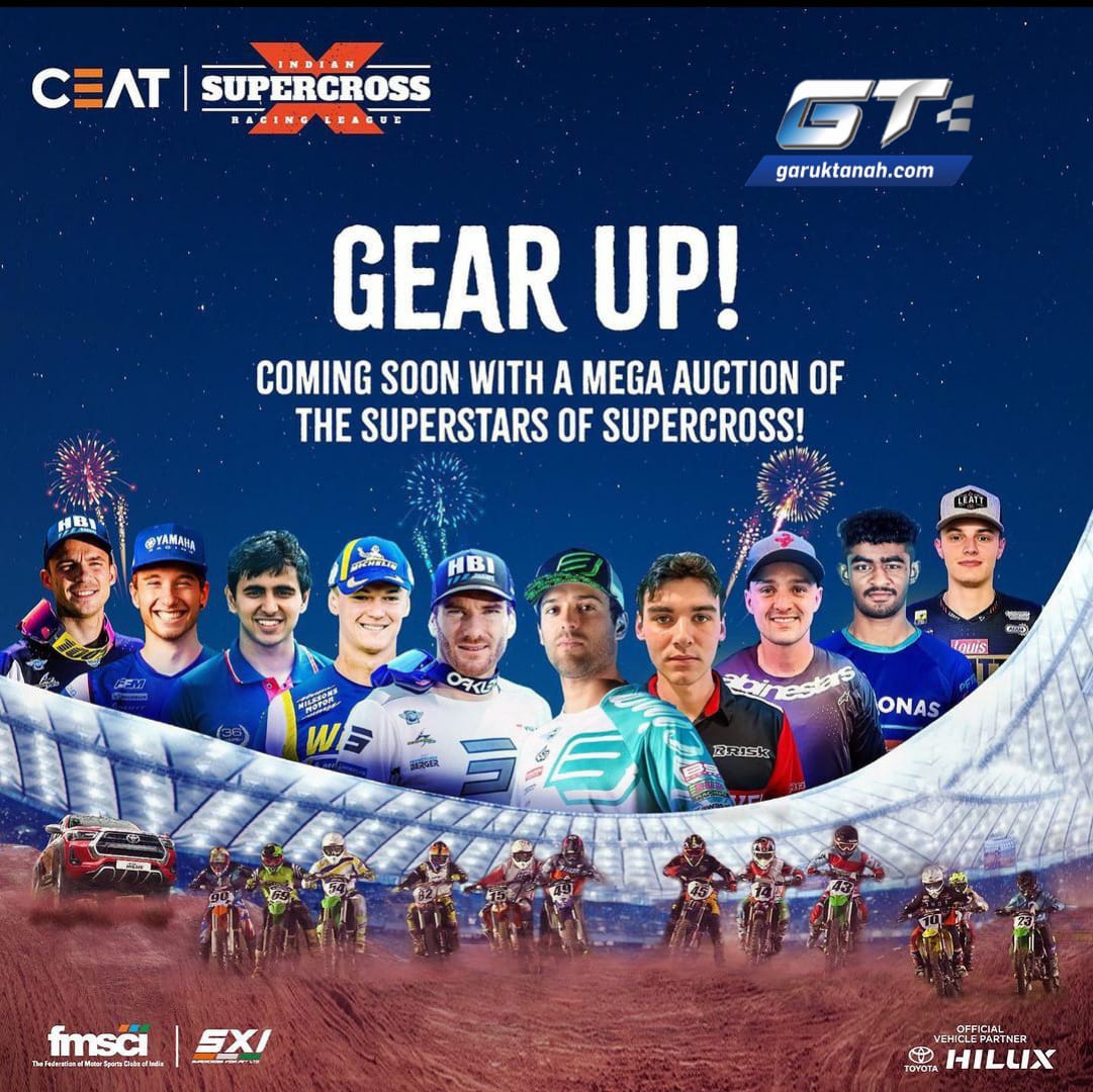 India Supercross Diikuti Ratusan Pebalap Mancanegara Termasuk Ananda Rigi